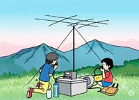 アマチュア無線フリー素材40