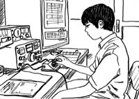 アマチュア無線フリー素材64
